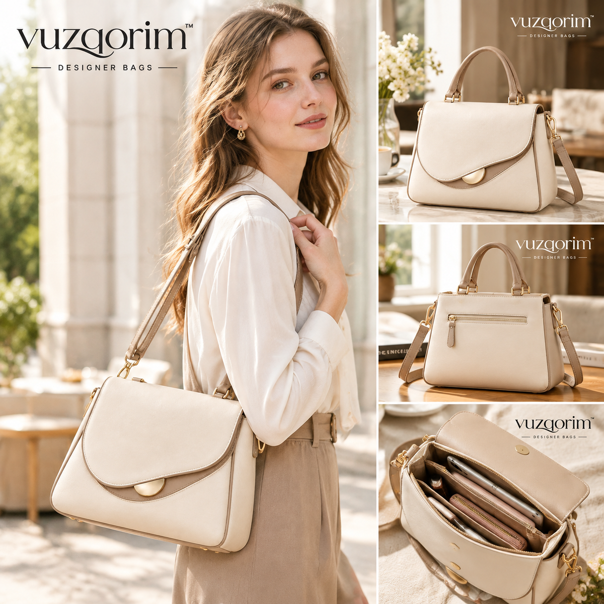 𝒗𝒖𝒛𝒒𝒐𝒓𝒊𝒎™ Arc Commuter Bag — view 2