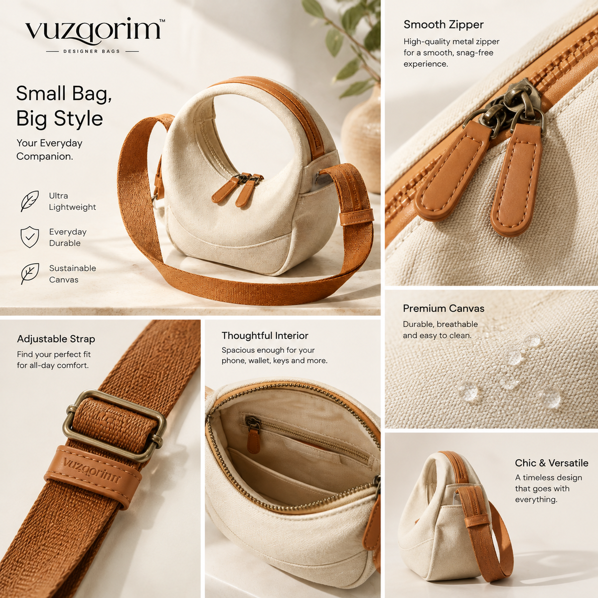 𝒗𝒖𝒛𝒒𝒐𝒓𝒊𝒎™ Arc Sling Bag — view 4