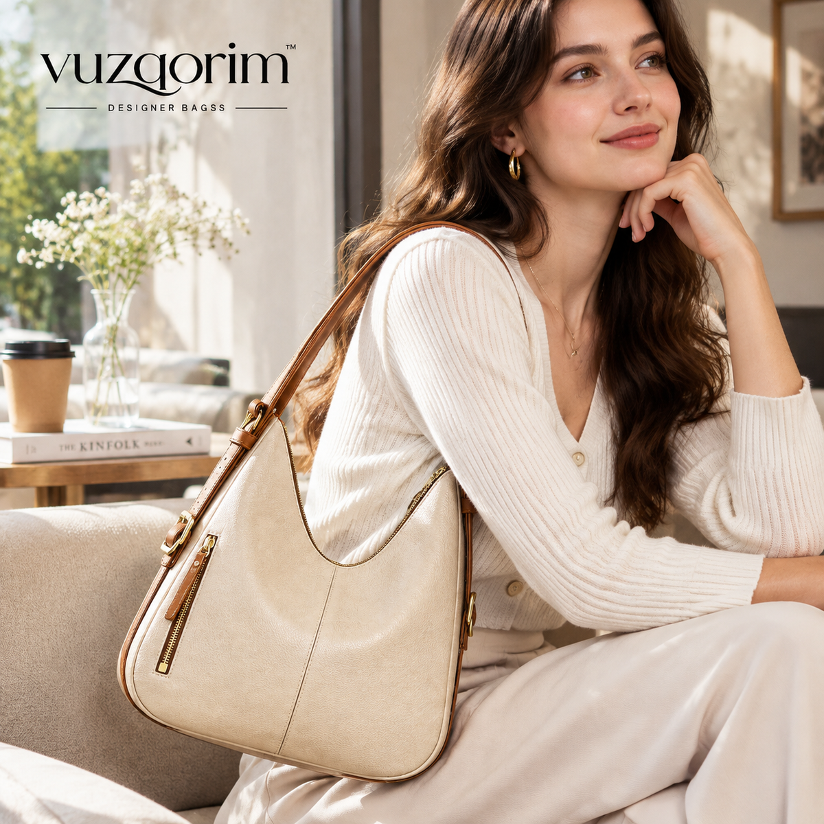 𝒗𝒖𝒛𝒒𝒐𝒓𝒊𝒎™ Crescent Work Tote — view 3
