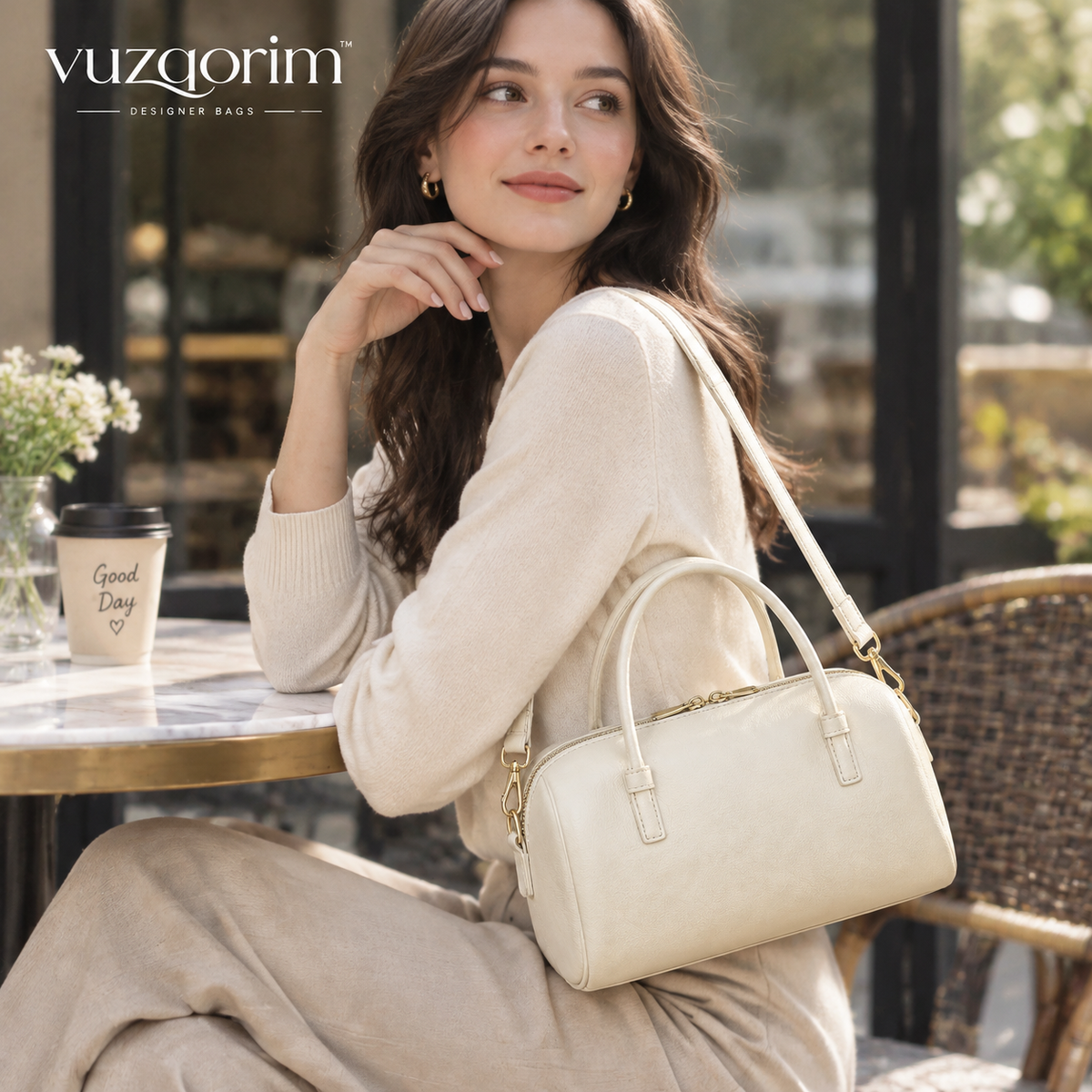 𝒗𝒖𝒛𝒒𝒐𝒓𝒊𝒎™ Bowler Crossbody Bag — view 3
