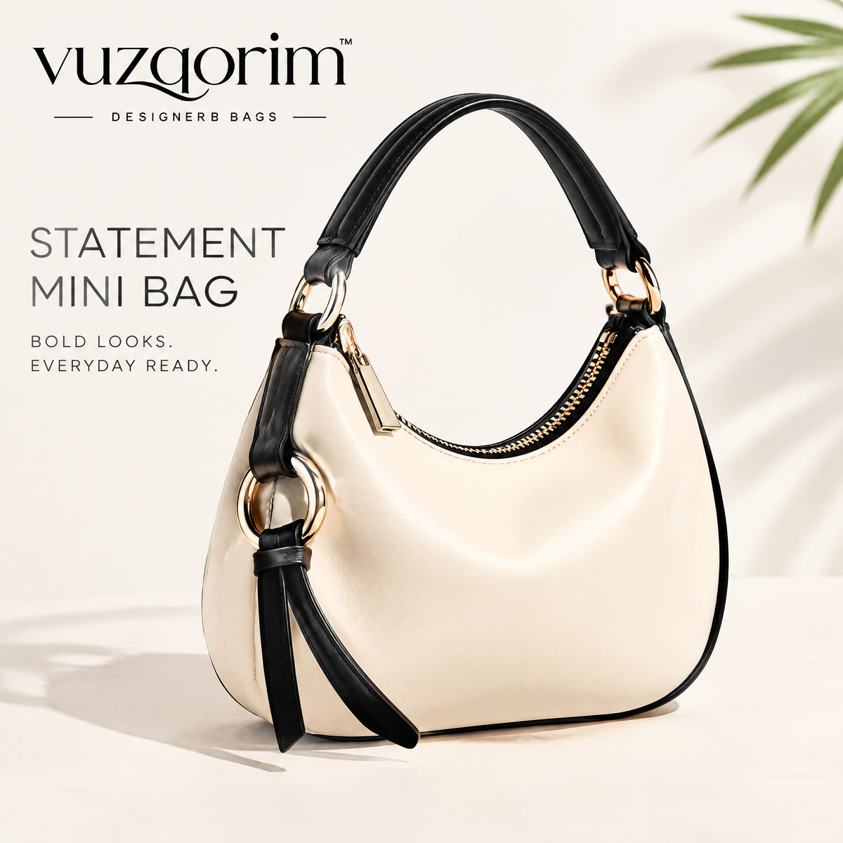 𝒗𝒖𝒛𝒒𝒐𝒓𝒊𝒎™ Contrast Statement Mini Bag — view 1