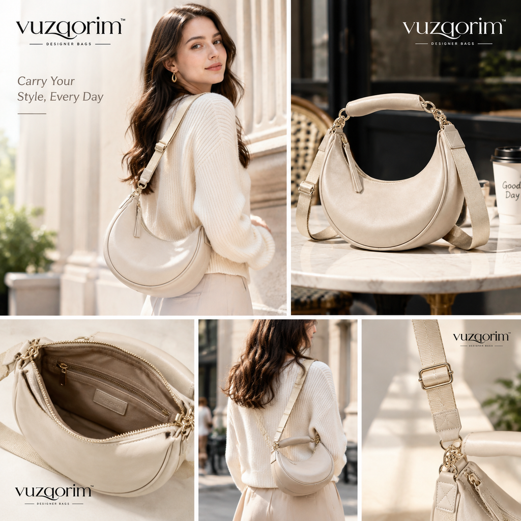 𝒗𝒖𝒛𝒒𝒐𝒓𝒊𝒎™ Arc Hobo Crossbody — view 2