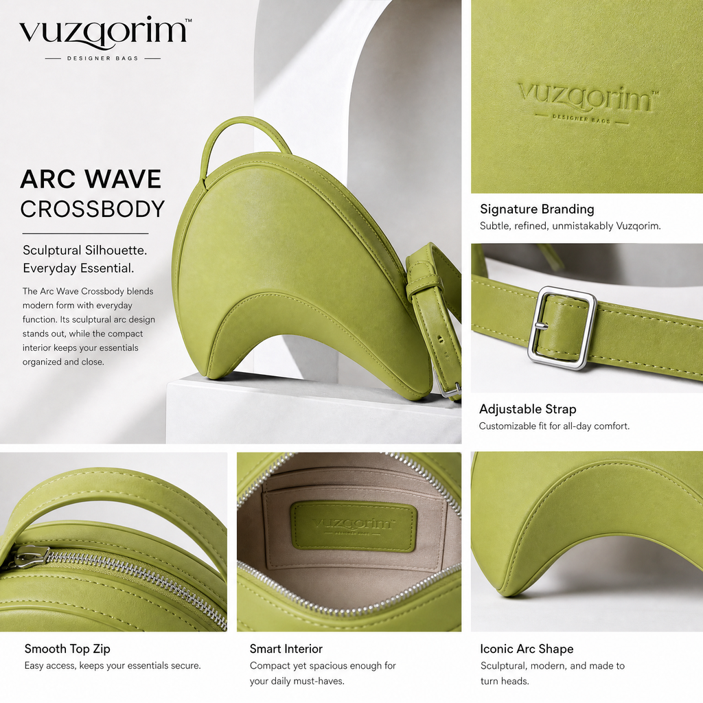 𝒗𝒖𝒛𝒒𝒐𝒓𝒊𝒎™ Arc Wave Crossbody — view 4