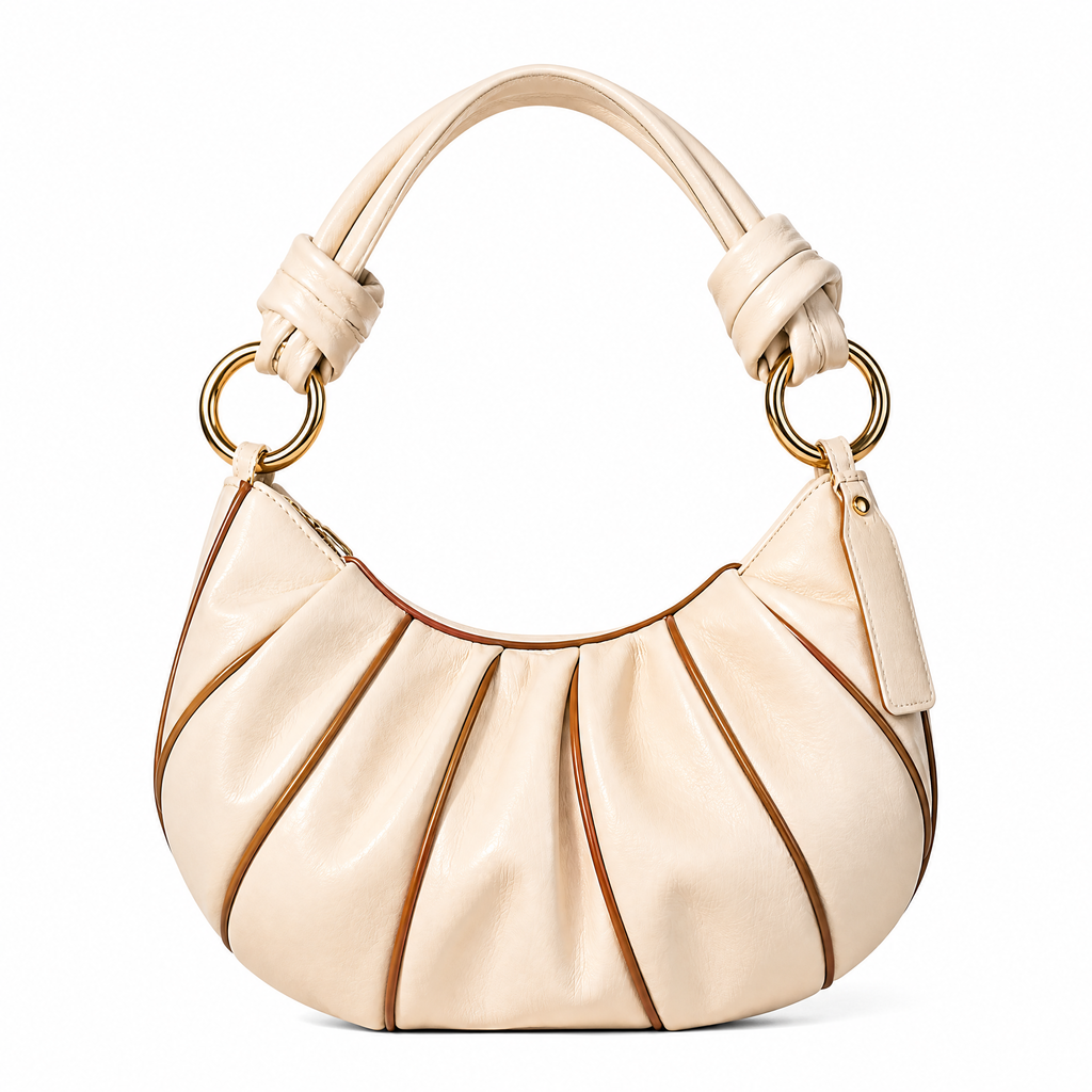 𝒗𝒖𝒛𝒒𝒐𝒓𝒊𝒎™ Pleated Crescent Bag — view 3